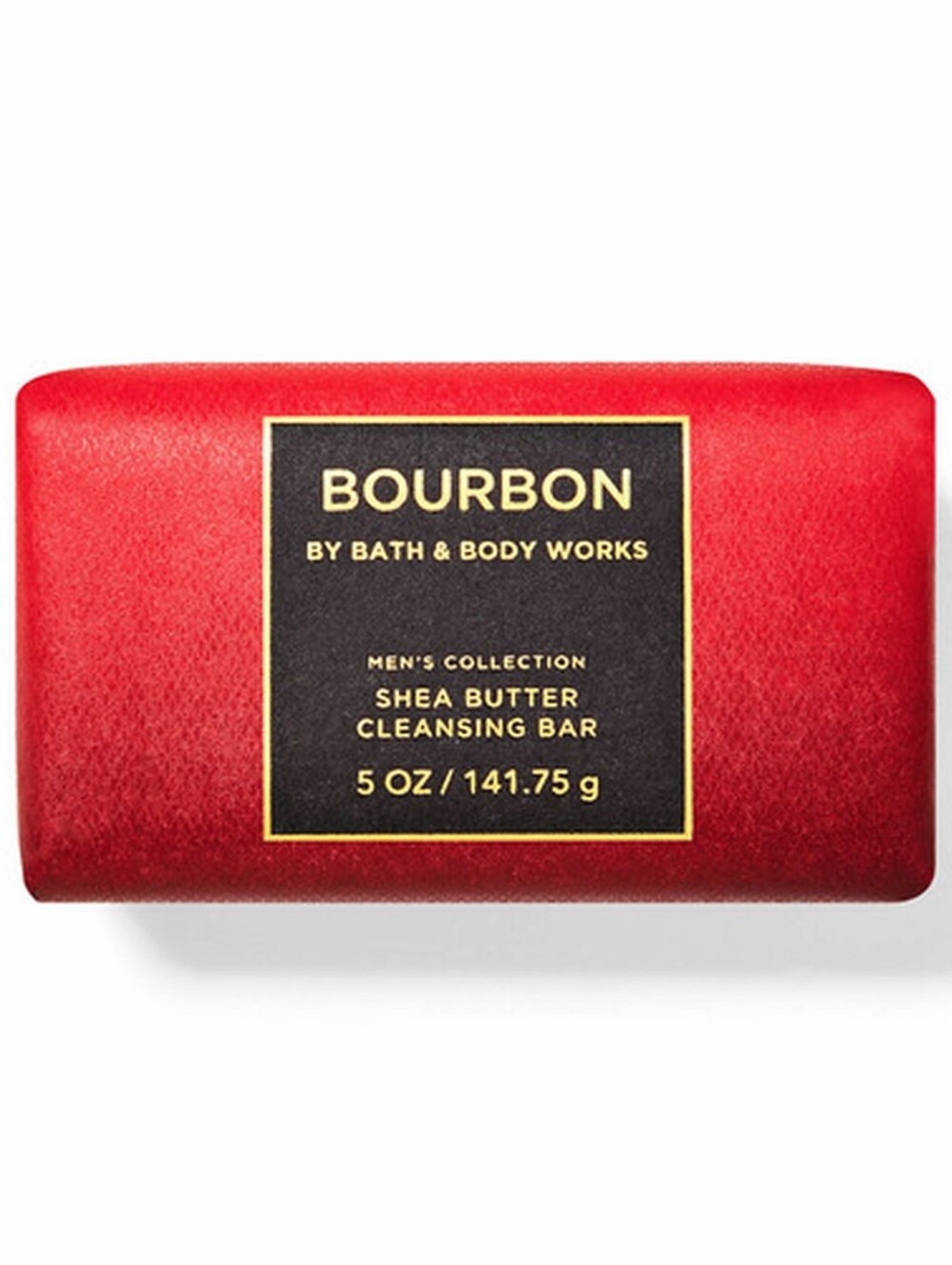 Bath & Body Works Men's Bourbon Shea Butter Cleansing Bar Soap 5oz New RARE